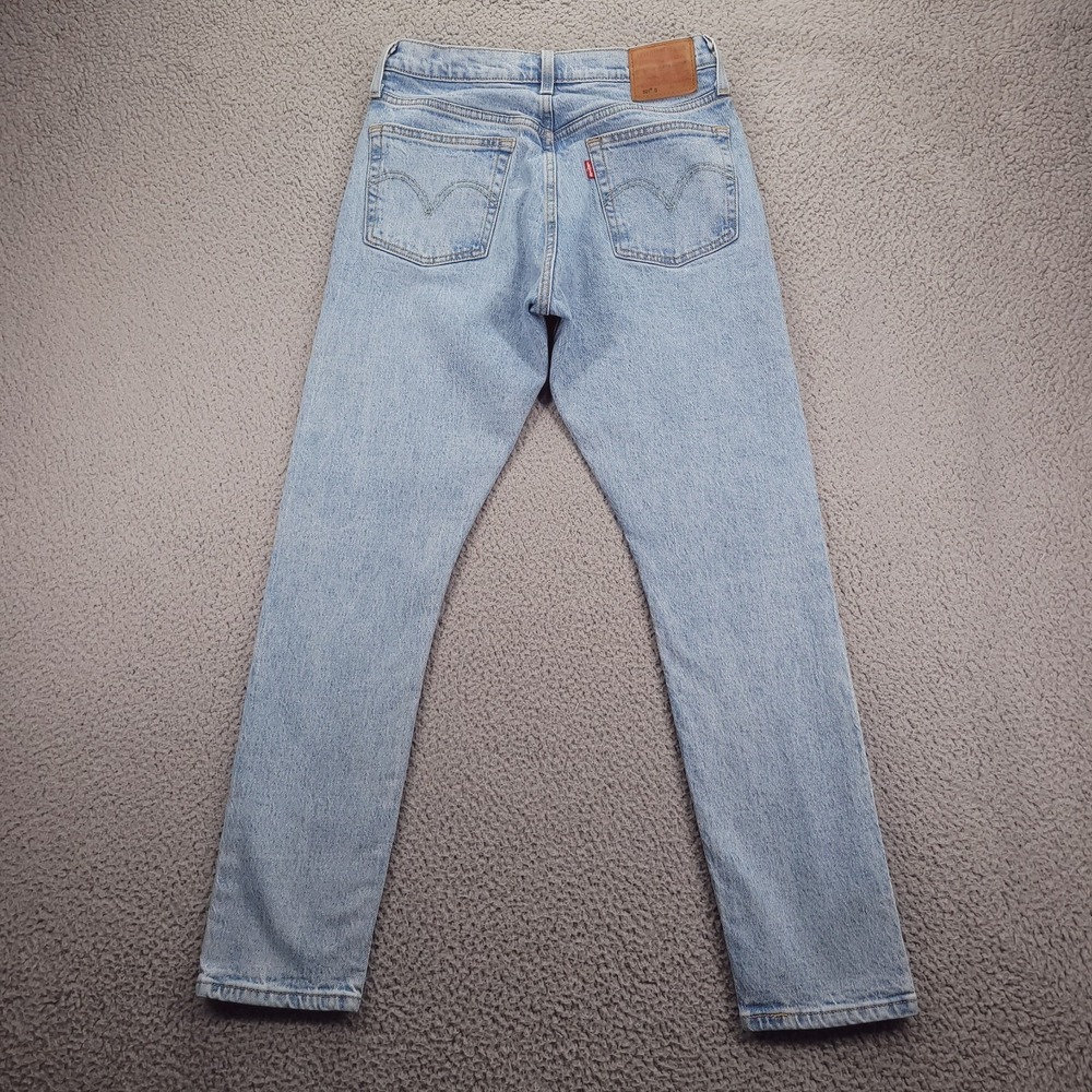 LEVIS 501 Jeans Size 27 Skinny Button Fly Light No Stretch Premium Denim